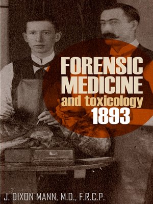 cover image of Forensic Medicine and Toxicology 1893